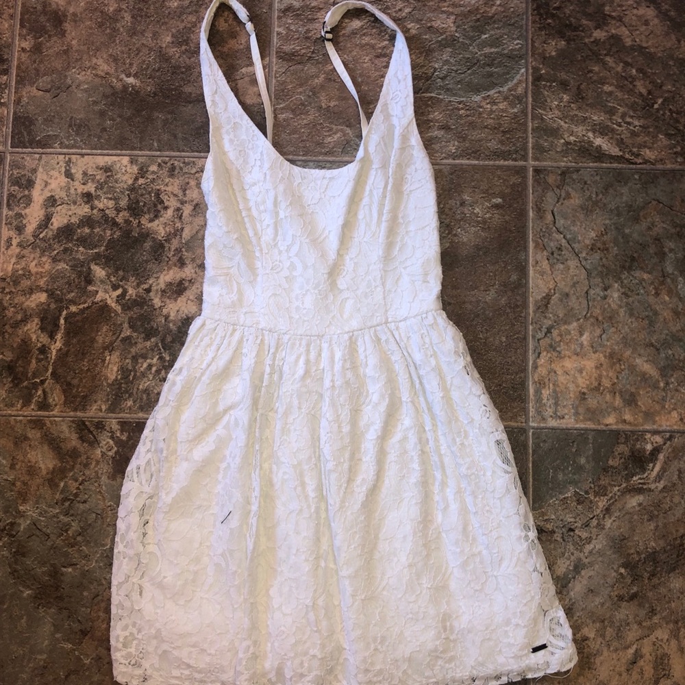 White Hollister dress